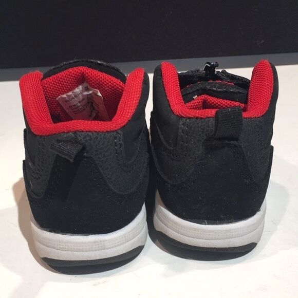 Vintage Shaq Black Leather Shoes - Size 6 - Picture 8 of 9